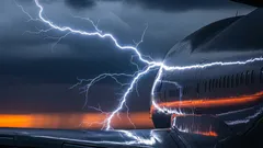 Mitä tapahtuu, kun salama iskee lentokoneeseen lennon aikana – asiantuntijat antavat vastauksen