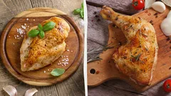 Rintafileetä vai reisipalaa: ravitsemusterapeutit kertoivat, kumpi kanan osa on terveellisempi