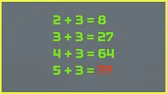 Aivojen harjoitustesti: mikä on oikea vastaus viimeisessä esimerkissä?