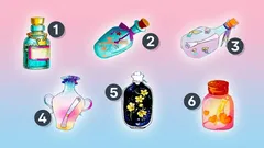 Psykologinen testi: valitse pullo ja selvitä, millainen viesti sinua odottaa