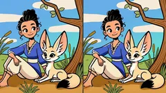 Tarkkaavaisuustesti: löydä kaikki erot ketun kuvasta 23 sekunnissa